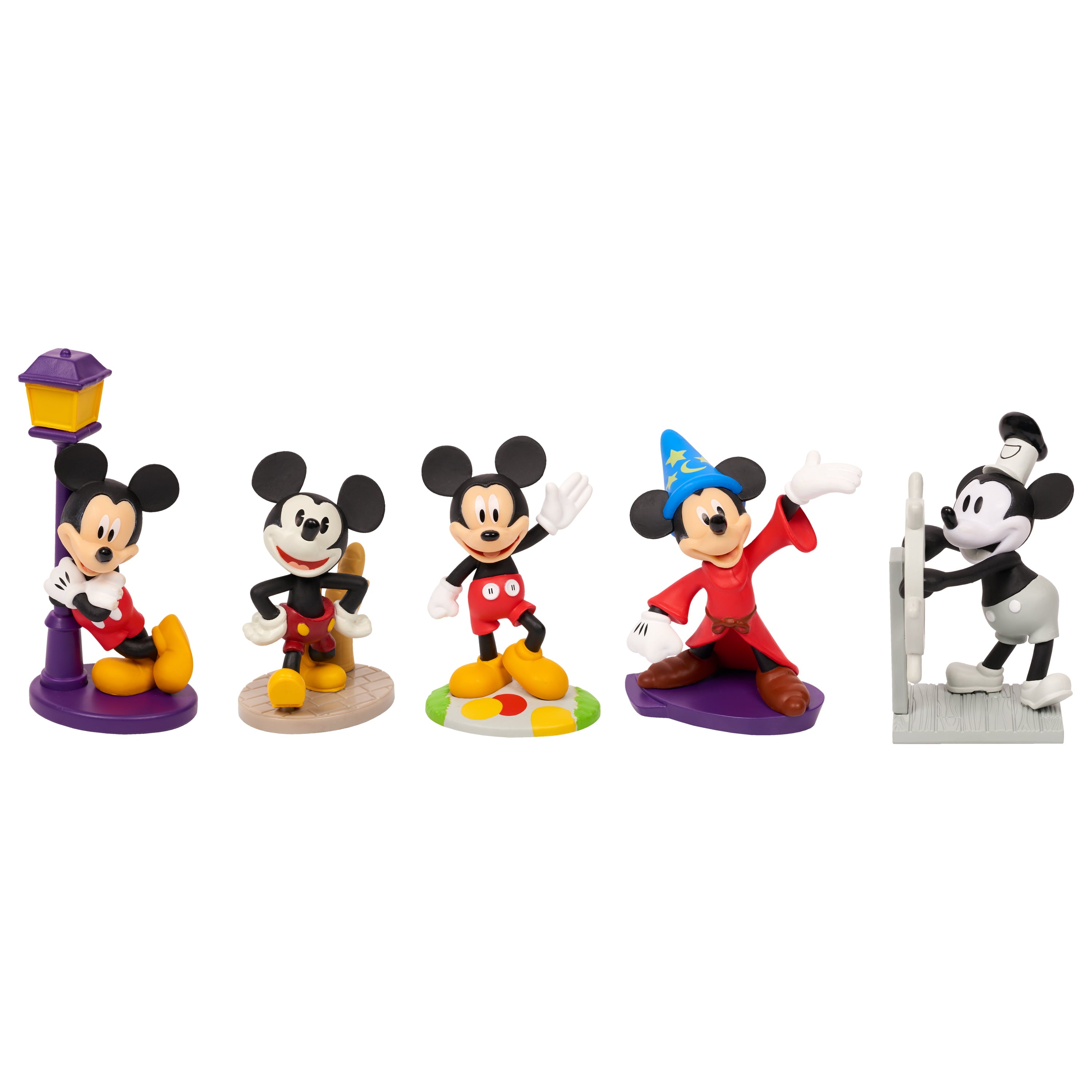 Mickey Mouse 90th Anniversary 5-Piece Collectible Figure Set