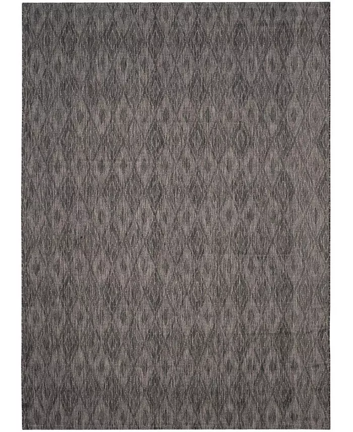 Safavieh Courtyard Black 8' x 11' Outdoor Area Rug