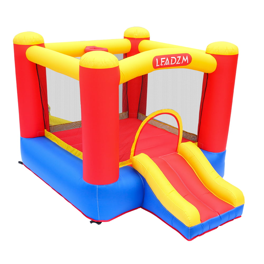 Zimtown Inflatable Bounce House， Kids Small Jumper Bouncer with Air Blower