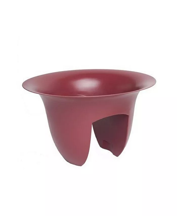 Bloem MR1812  Modica Deck Rail Planter， Union Red - 18 inches