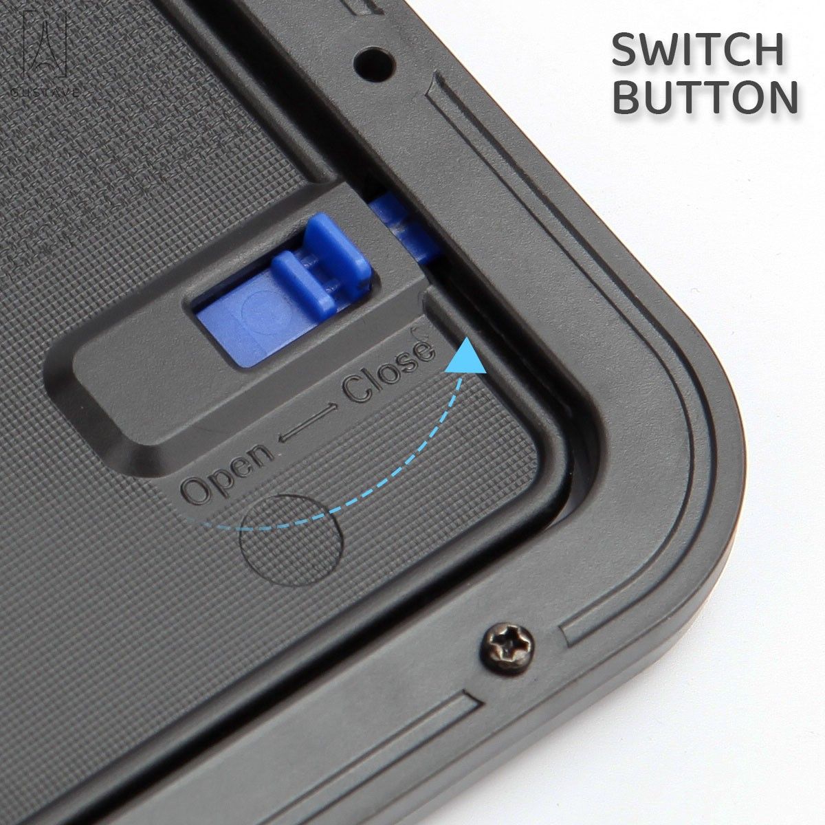 Gustave Dog Door Pet Screen Door Black with Magnetic Flap Automatic Close Lockable Cat Door Screen Gate for Small Dog and Cat