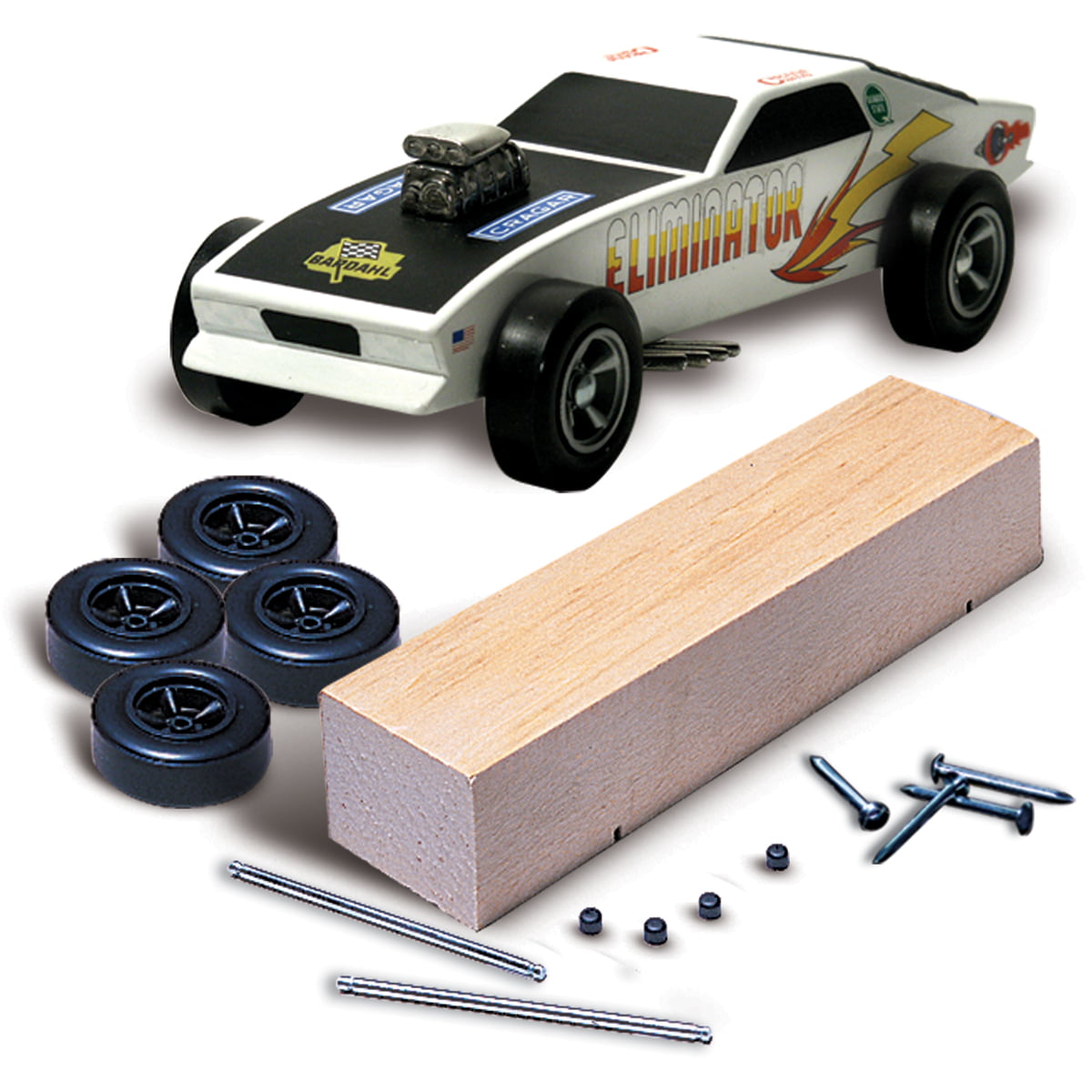 Pine Car Derby Racer Kit， Basic