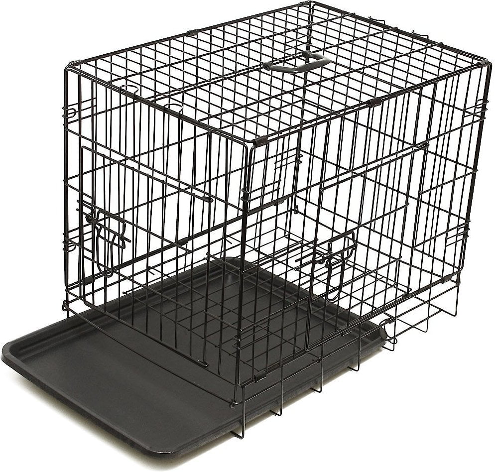 generic Dog Crate with Tray and Double Door (30-inch) (Medium)