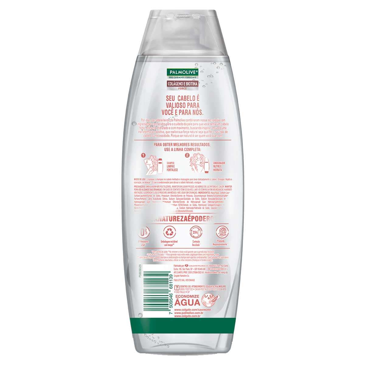 Shampoo Palmolive SOS Cuidados Especiais Force 350ml