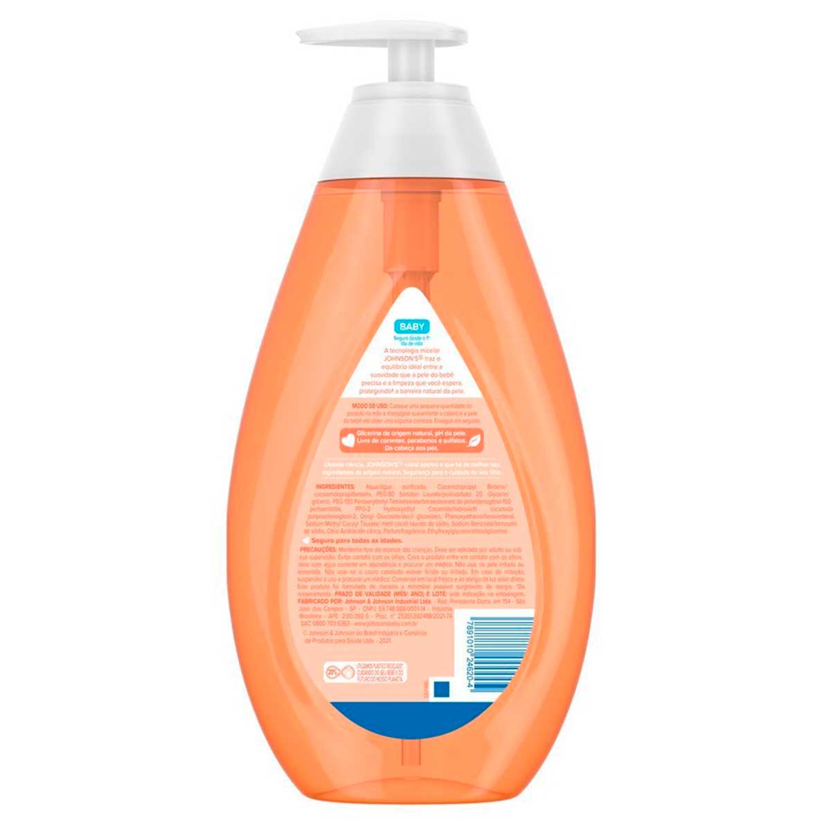 Sabonete Liquido de Glicerina Johnson's - 750ml