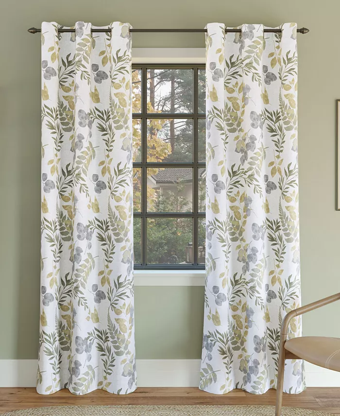 Sun Zero Remi Grommet Single Curtain Panel， 40