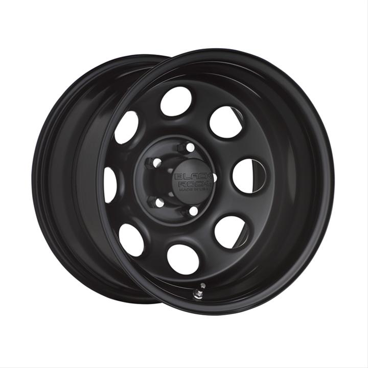 Black Rock Wheel 997686042 Black Rock Series 997 Type 8 Matte Black Wheels