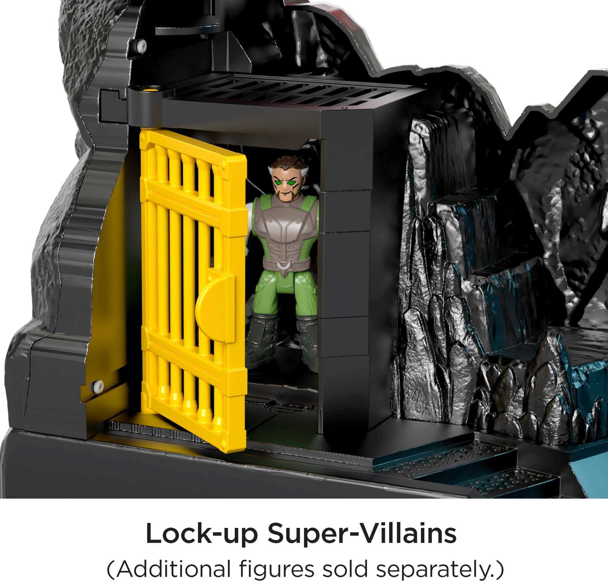 Imaginext DC Super Friends Wayne Manor Batcave Playset with Batman Figure and Accessories
