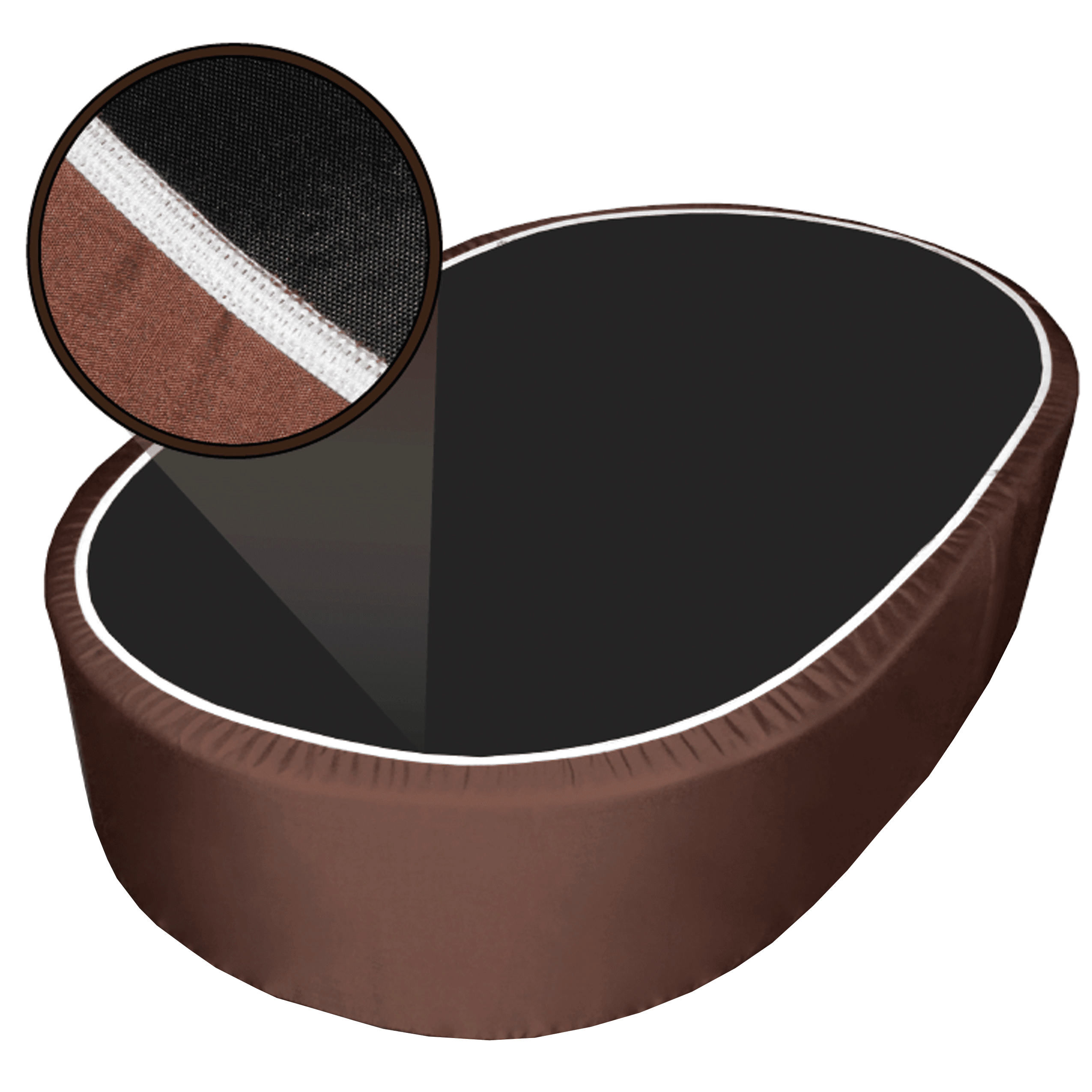 Dog Bed King USA King Cuddler Pet Bed Large， 33