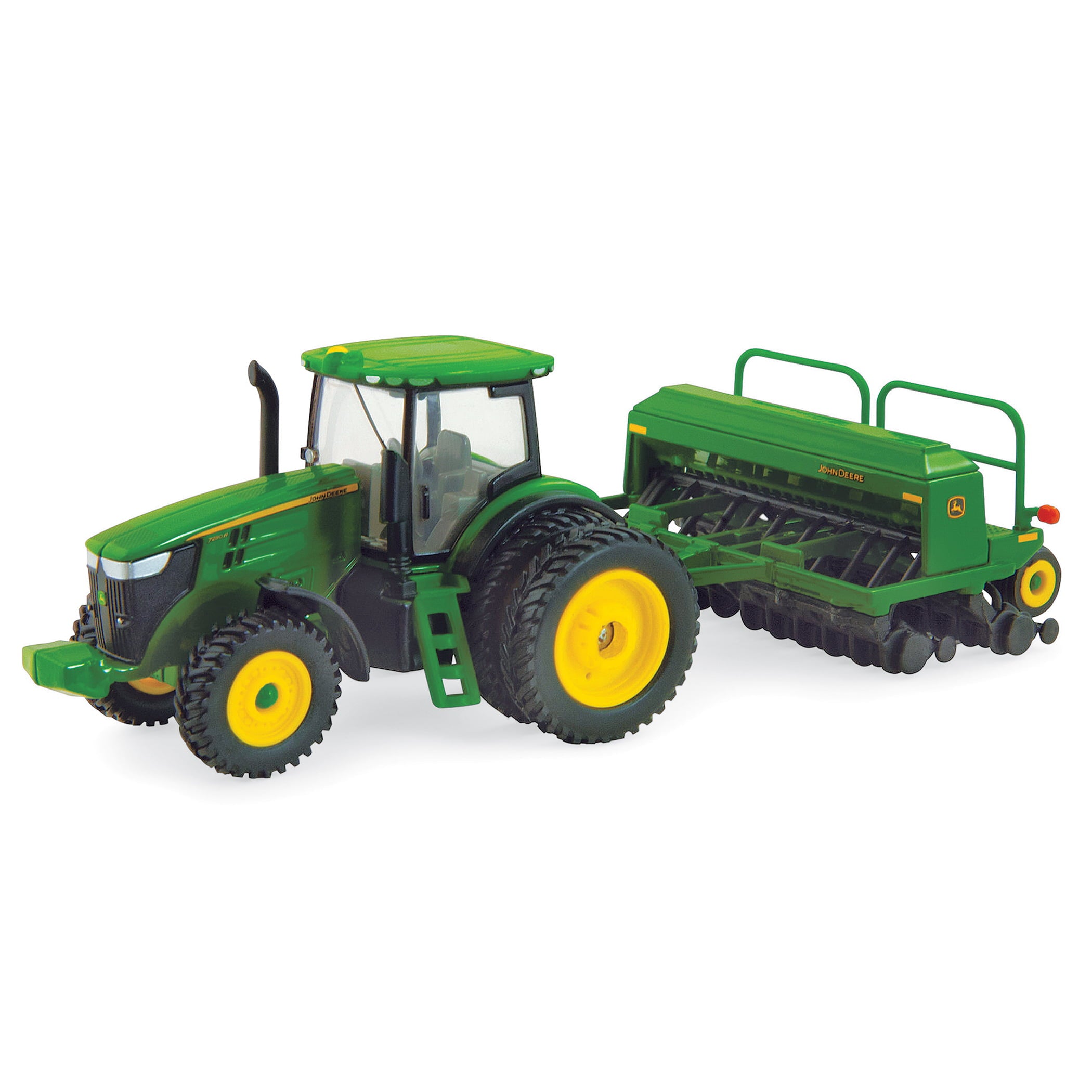 John Deere 1:64 Scale 7215R Tractor with 1590 Grain Drill