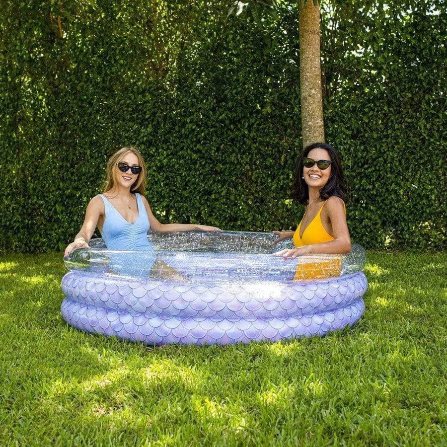 PoolCandy Inflatable Mermaid Sunning Pool