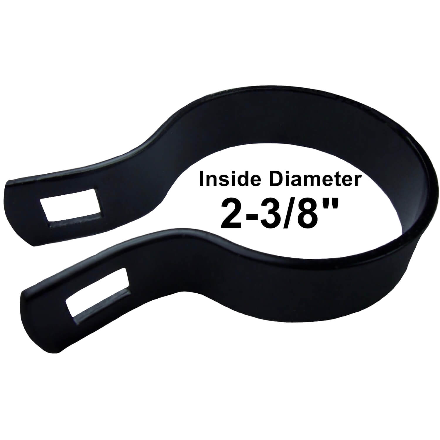 Jake Sales Brand - 2-3/8” Chain Link Brace Band - Black Powder Coated - Each