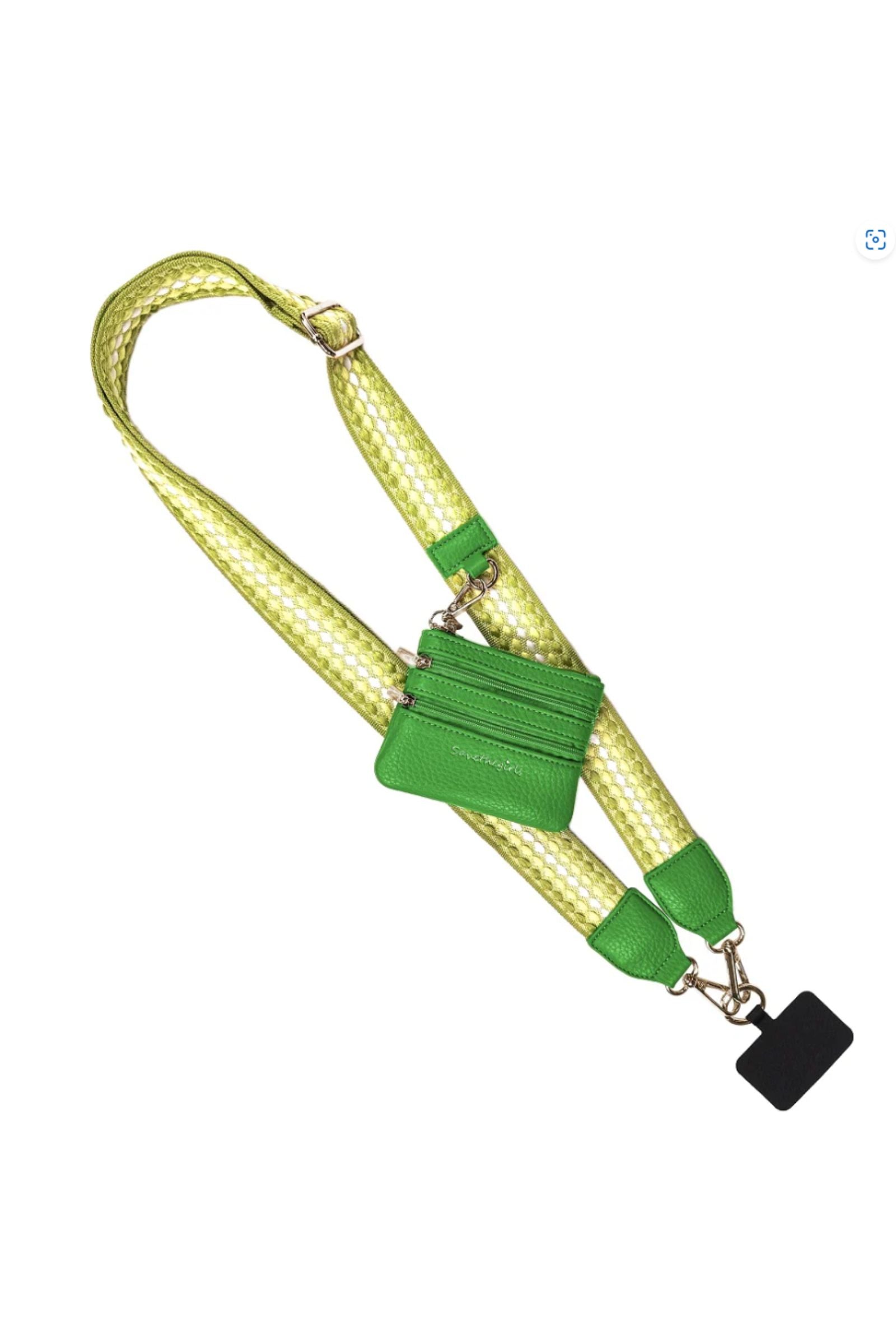 PRE-ORDER Clip & Go Strap w/Zippered Pouch Fun Dots shipping apx 4/30