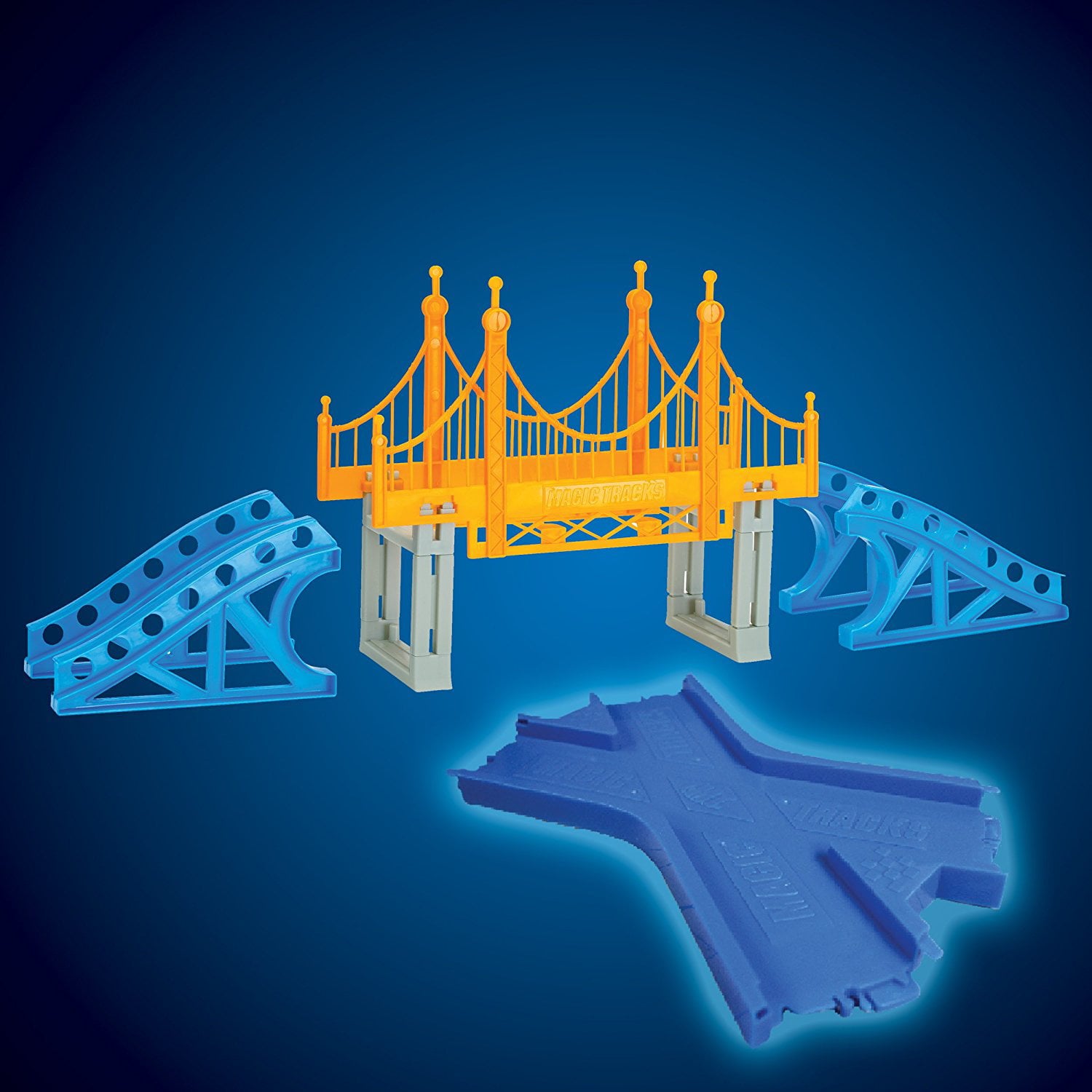 Magic Tracks Radio Control Toy Vehicles - 10 Foot Track - One Car