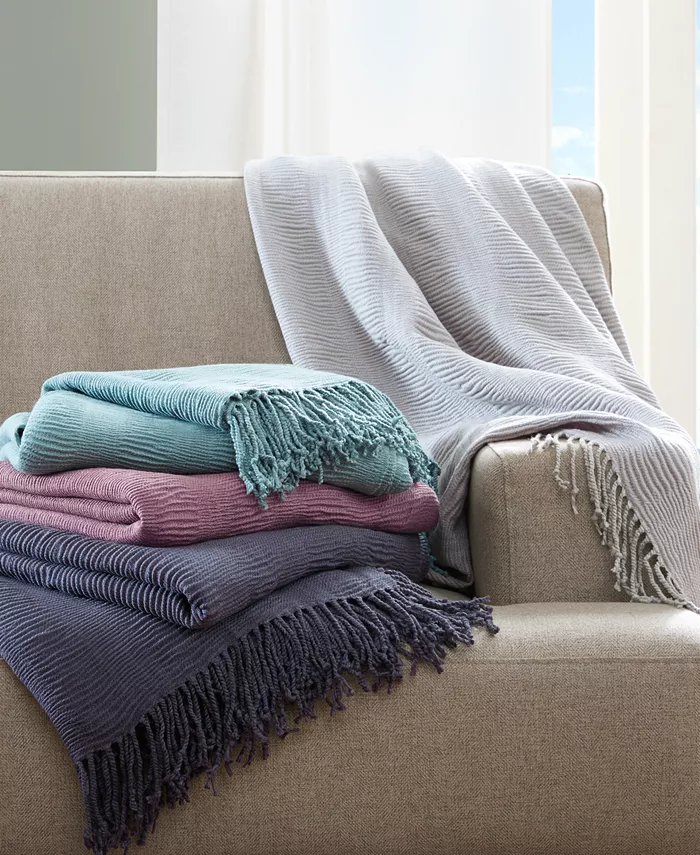 INK+IVY Reeve Ruched Throw， 50