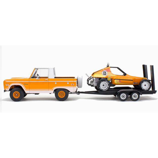 Revell 857228 1/25 F0RD Bronco Half Cab w/Dune Buggy and Trailer
