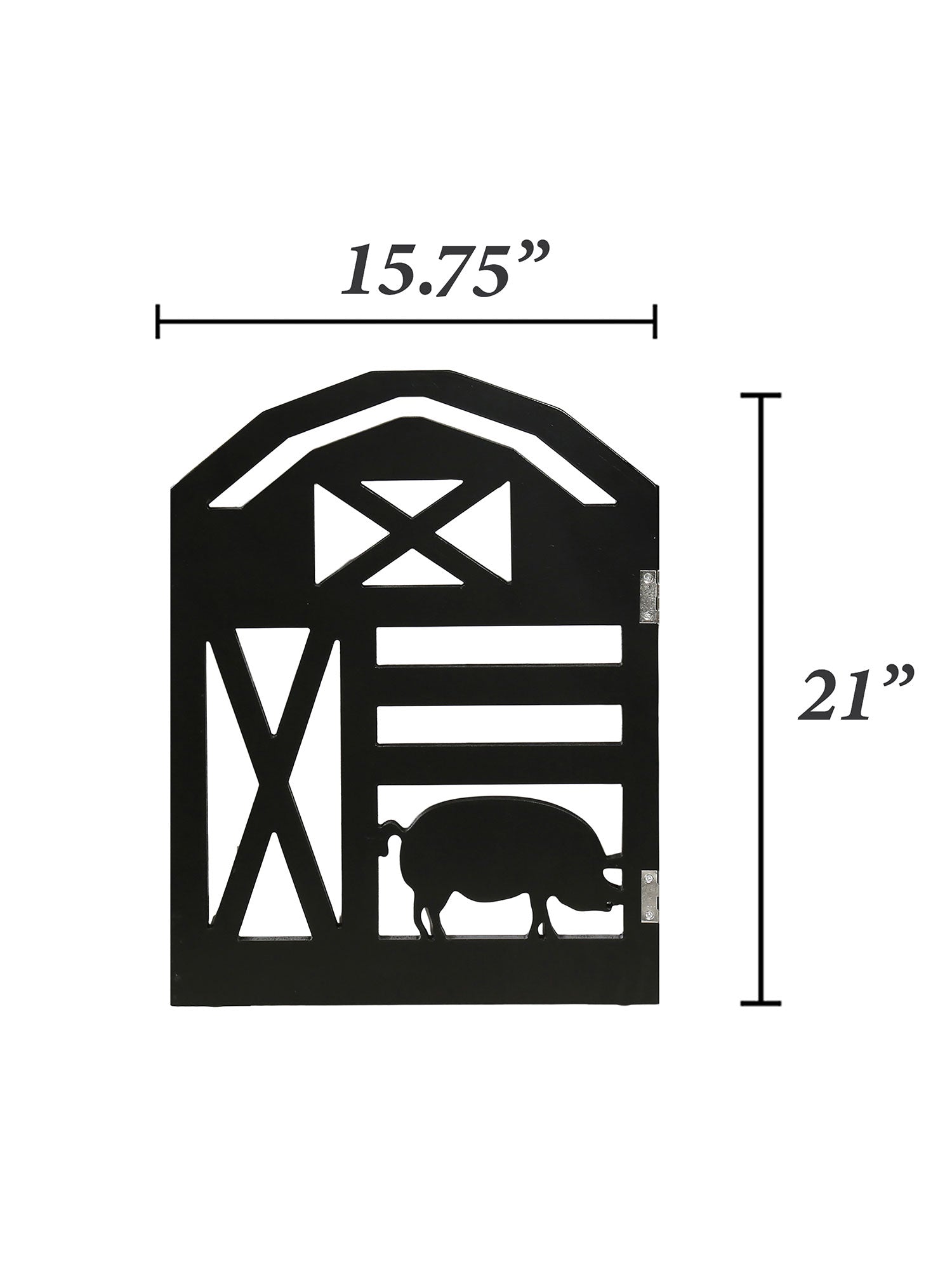 3 Panel Pet Gate Trifold Barnyard Animals Dog Gate - 48