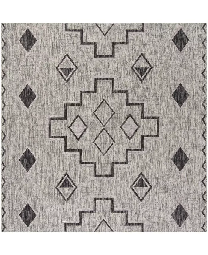 Safavieh Courtyard Gray and Black 6'7