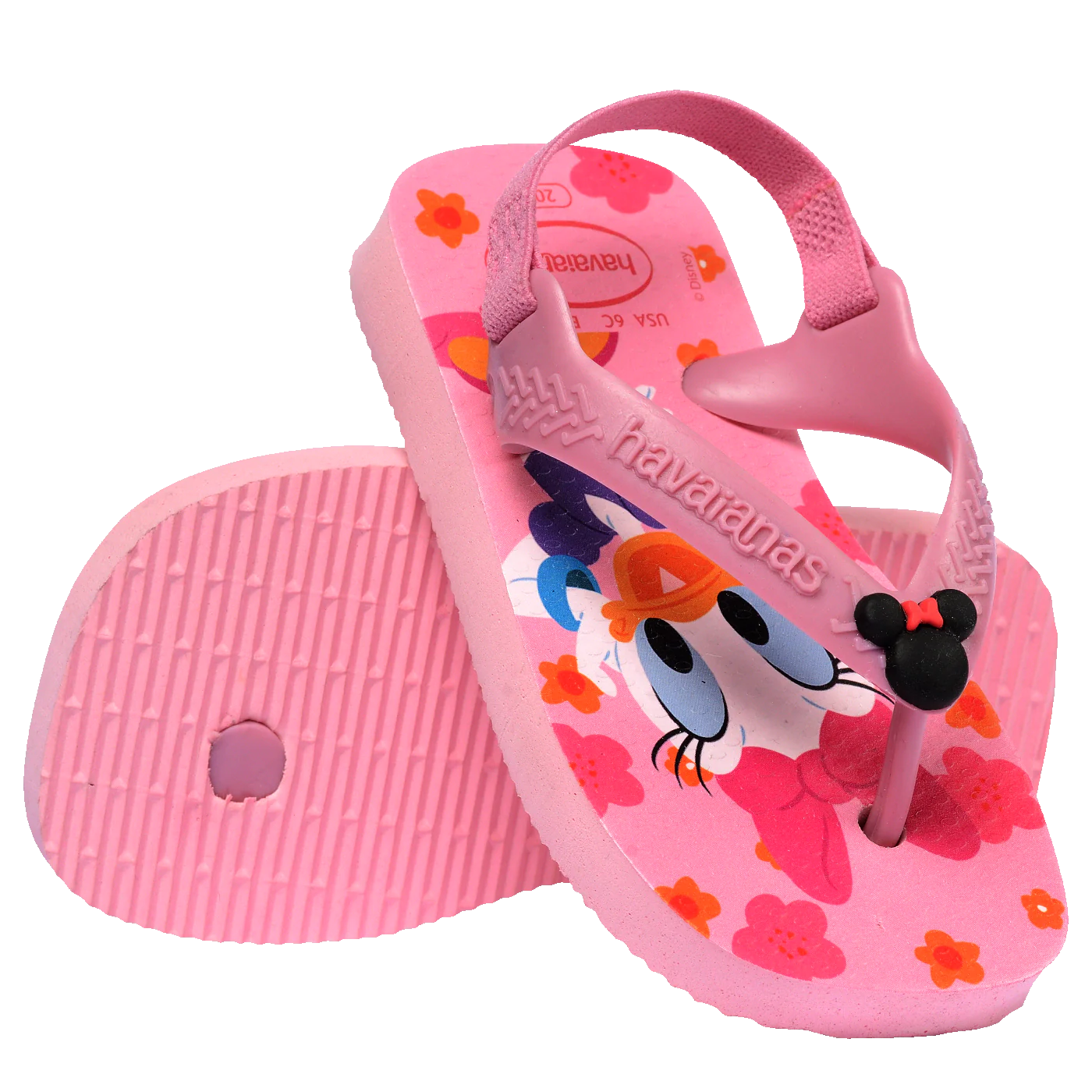 Chinelo Havaianas Baby Disney Classicos Minnie & Margarida