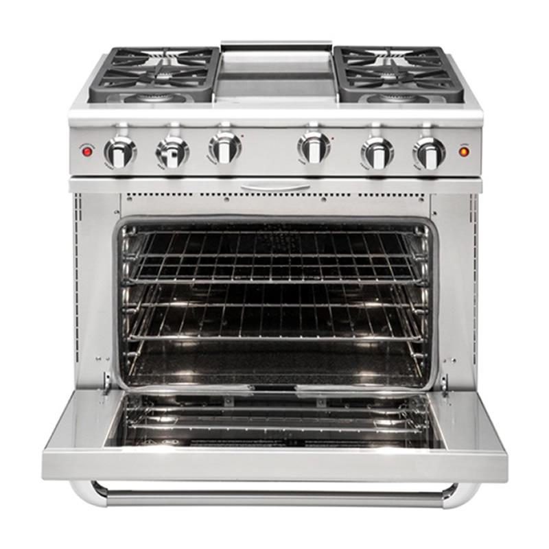 Capital 36-inch Freestanding Gas Range MCR364G-N