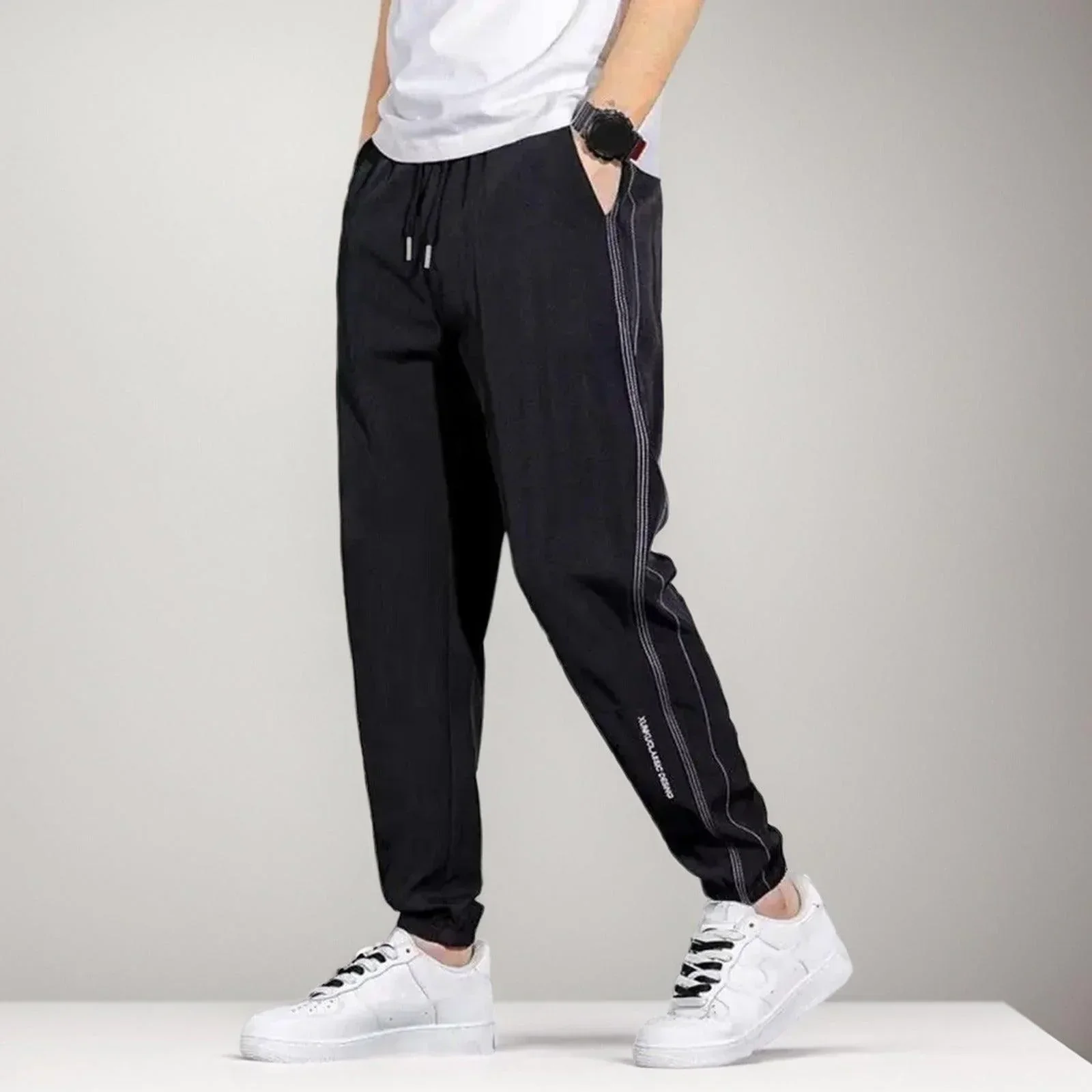 Calça Jogger Legolas™ em Seda Gelo / Leveza, Conforto e Estilo para o Seu Dia a Dia!