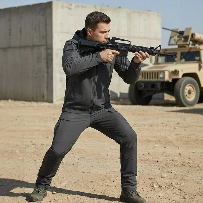 Conjunto Militar Sentinel™ Tático Impermeável de Alta Performance / Proteção, Mobilidade e Resistência para Qualquer Terreno!