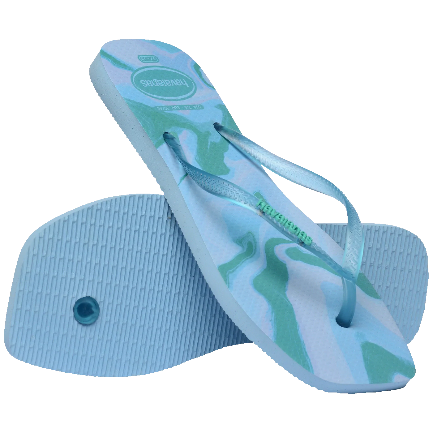 Chinelo Havaianas Slim Square Jelly