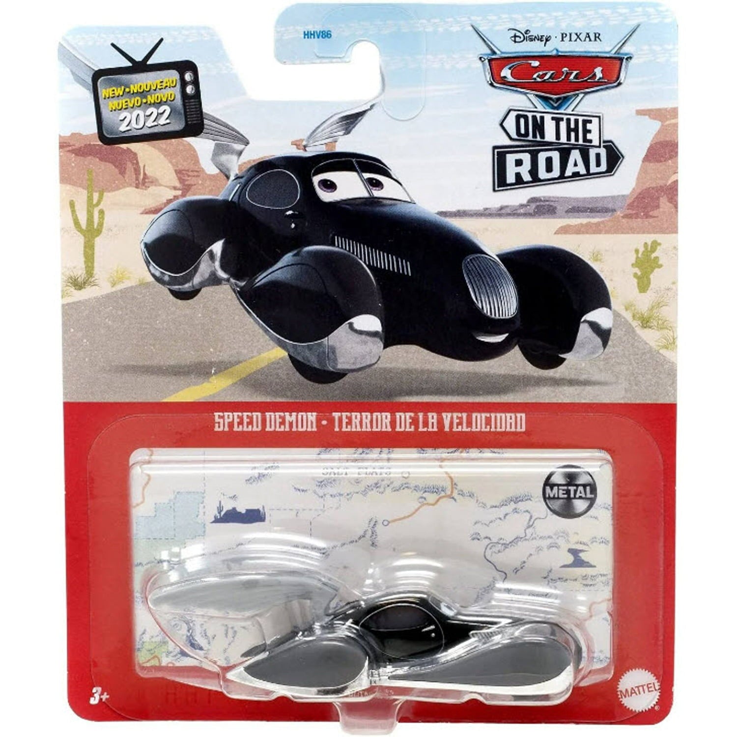 Disney / Pixar Cars On The Road Speed Demon Diecast Car