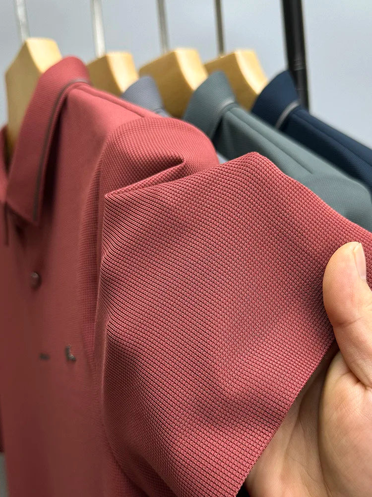 Last Day 50% OFF🔥Men's summer cotton pineapple pattern knitted short sleeves (Buy 3 Free Shipping)