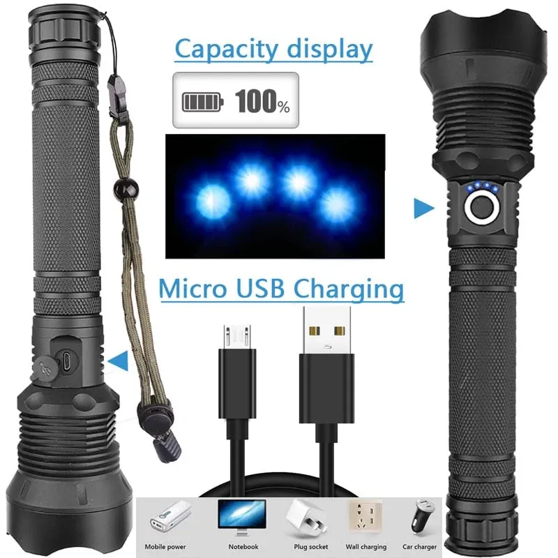 🔥 BIG SALE - 47% OFF🔥🔥 - LED Rechargeable Tactical Laser Flas