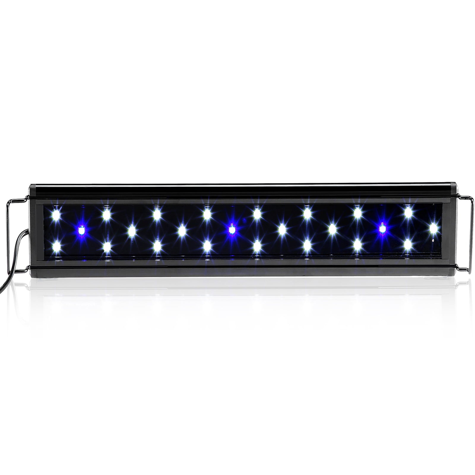 Aquaneat LED Aquarium Light White Blue 24 inch Fresh Water Fish Tank Light
