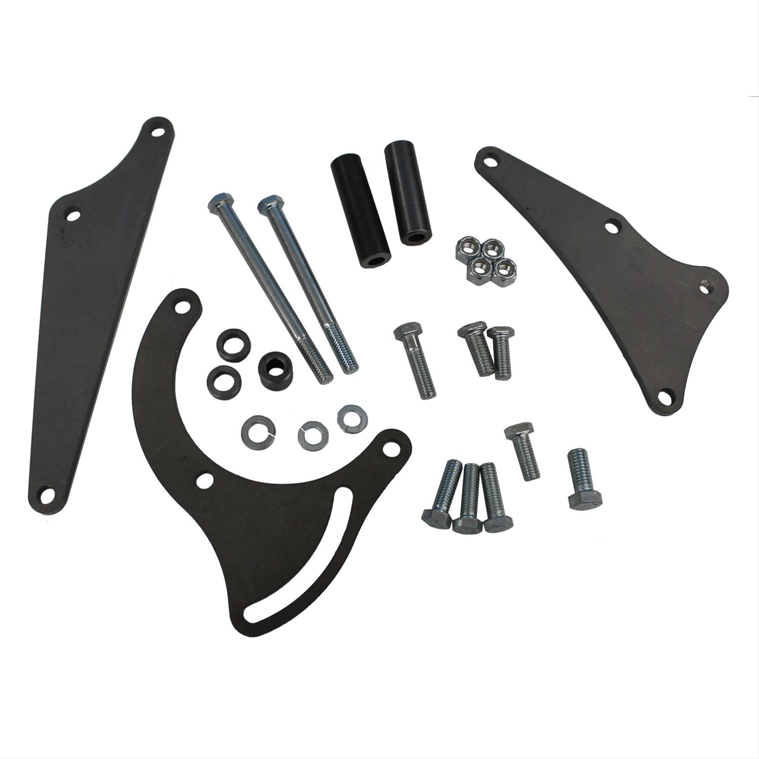 Vintage Air 151370-BCA Vintage Air Side-Mount Compressor Brackets