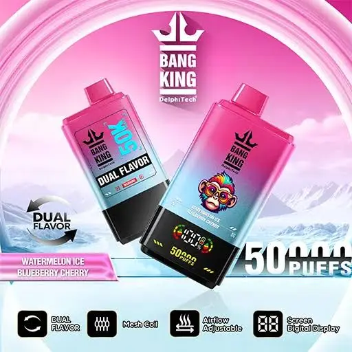 🔥 Bang King 50K Puffs Double Flavours Disposable Vape