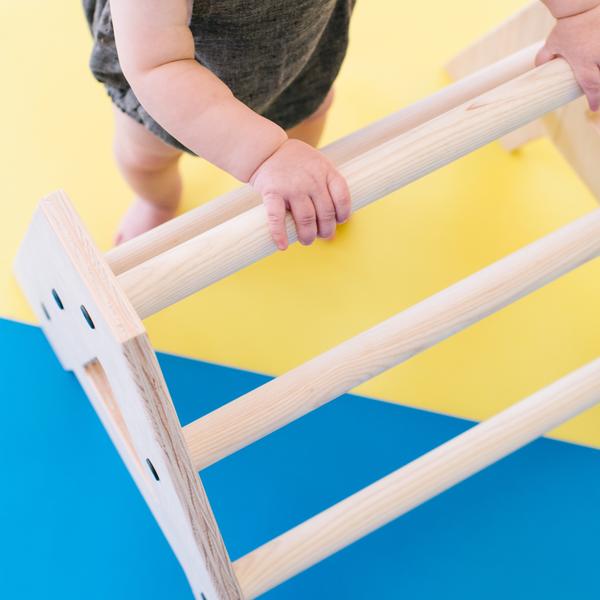 Mini Montessori Climber - Perfect for Toddlers - Learn how to Stand and Pull Up - Help Your Little One Build Strength and Confidence - Made in the USA
