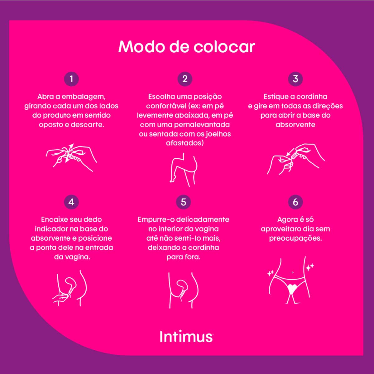 Absorvente Interno Intimus Discreto Medio 16 Unidades