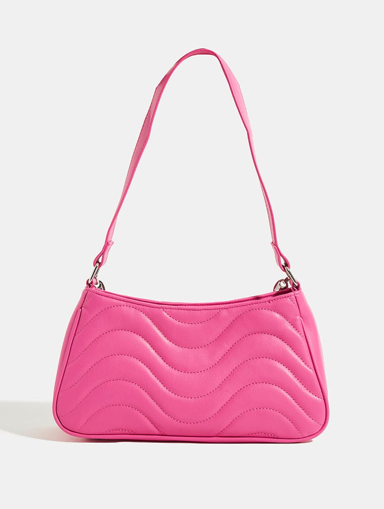 Vanilla Knot Pink Chain Shoulder Bag