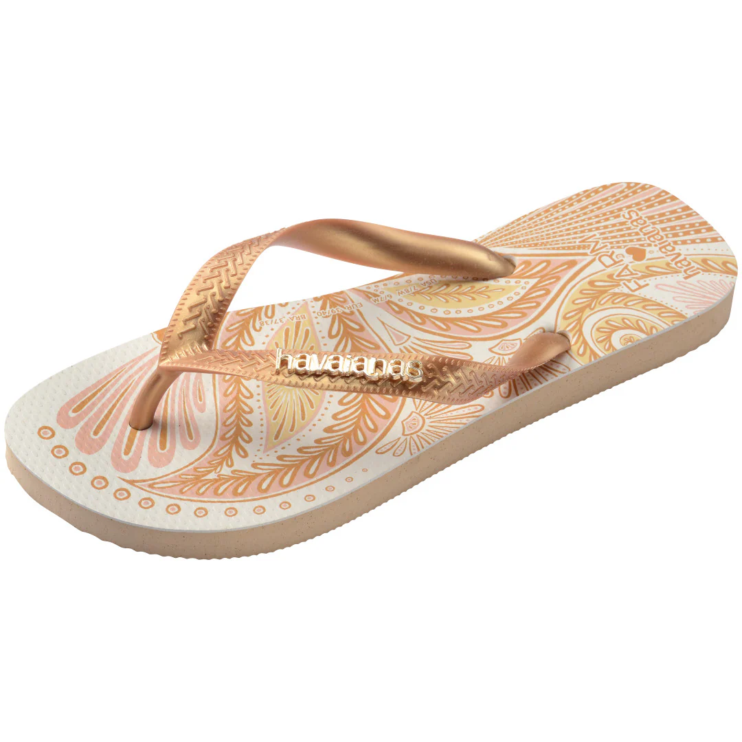 Chinelo Havaianas Farm Papillon