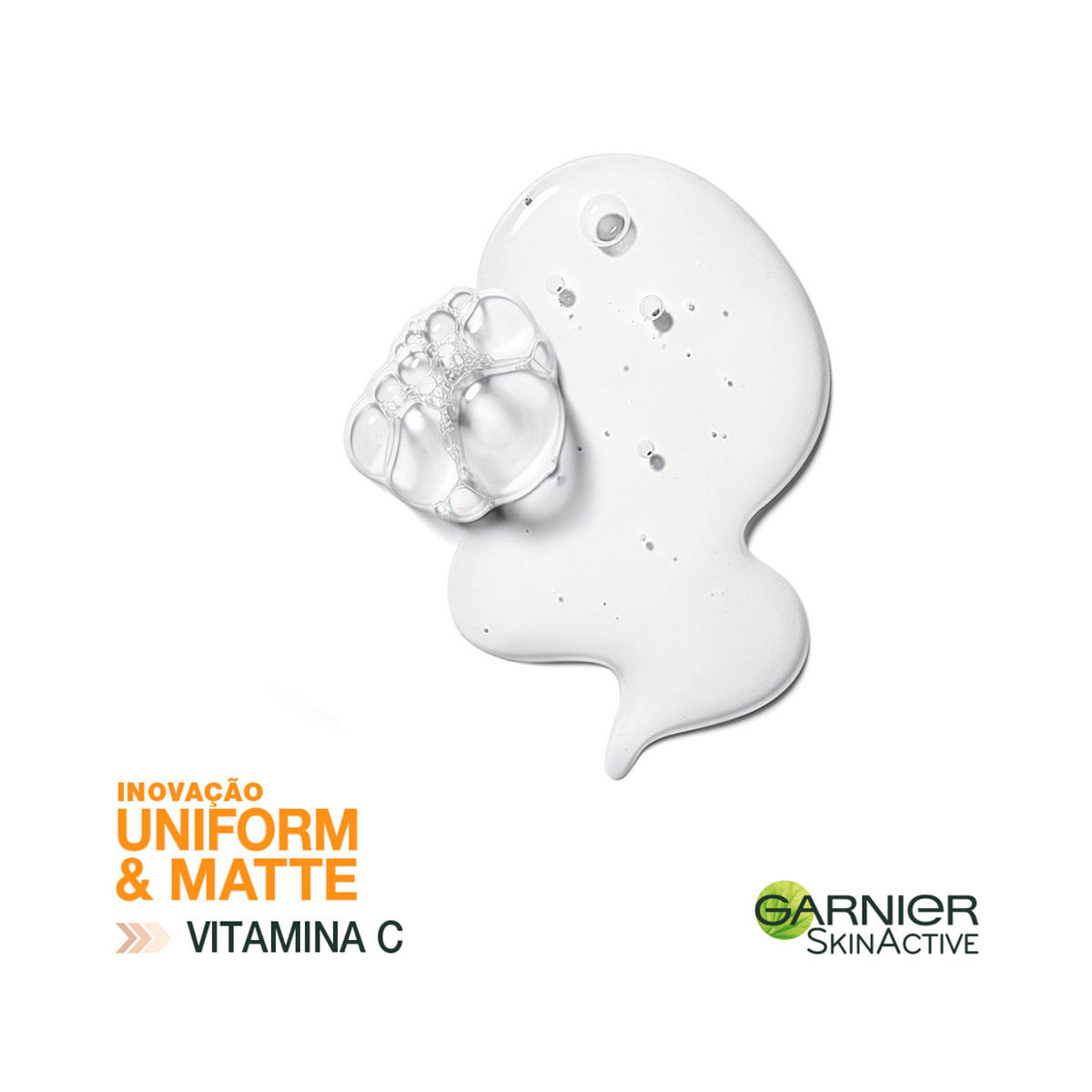 Limpeza Facial Garnier Uniform & Matte Vitamina C 120 g