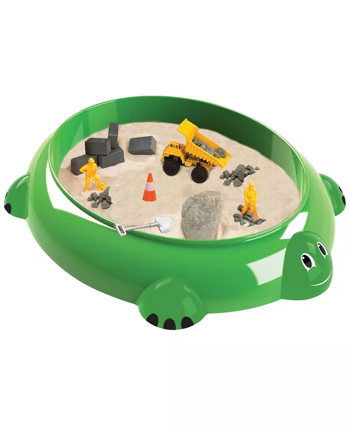 Be Good Company Sandbox Critters Play Set - Sea Turtle Tabletop Imagination Toy