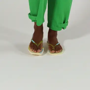 Chinelo Havaianas Slim Square Jelly