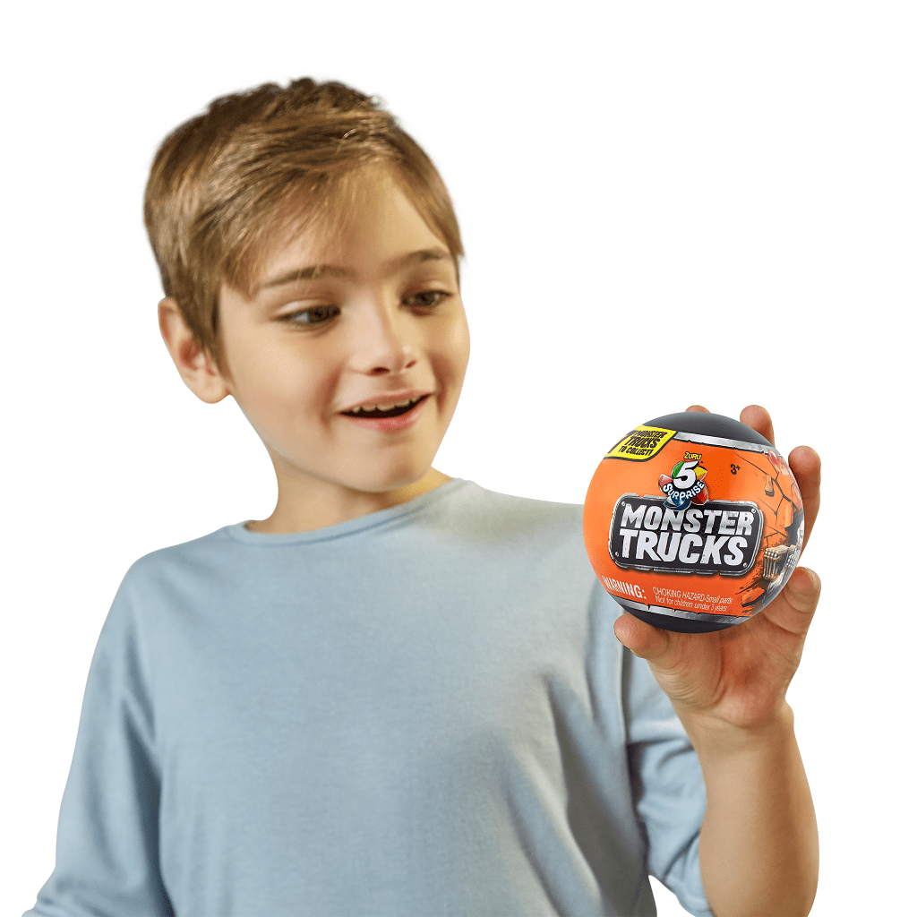 ZURU 5 Surprise Monster Trucks Series 1 Mystery Collectible Capsule