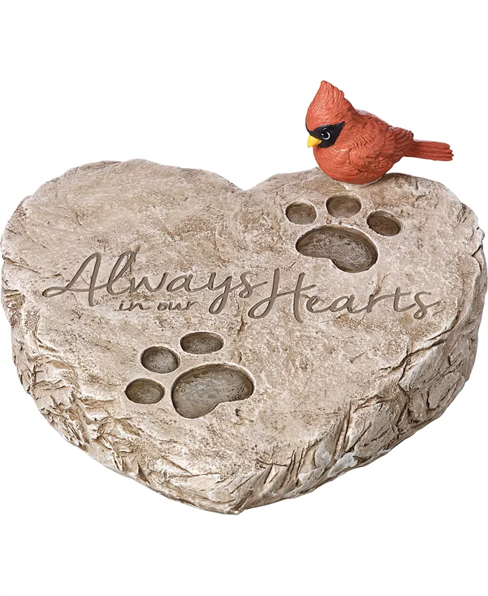 Precious Moments Always In Our Hearts Garden Stone