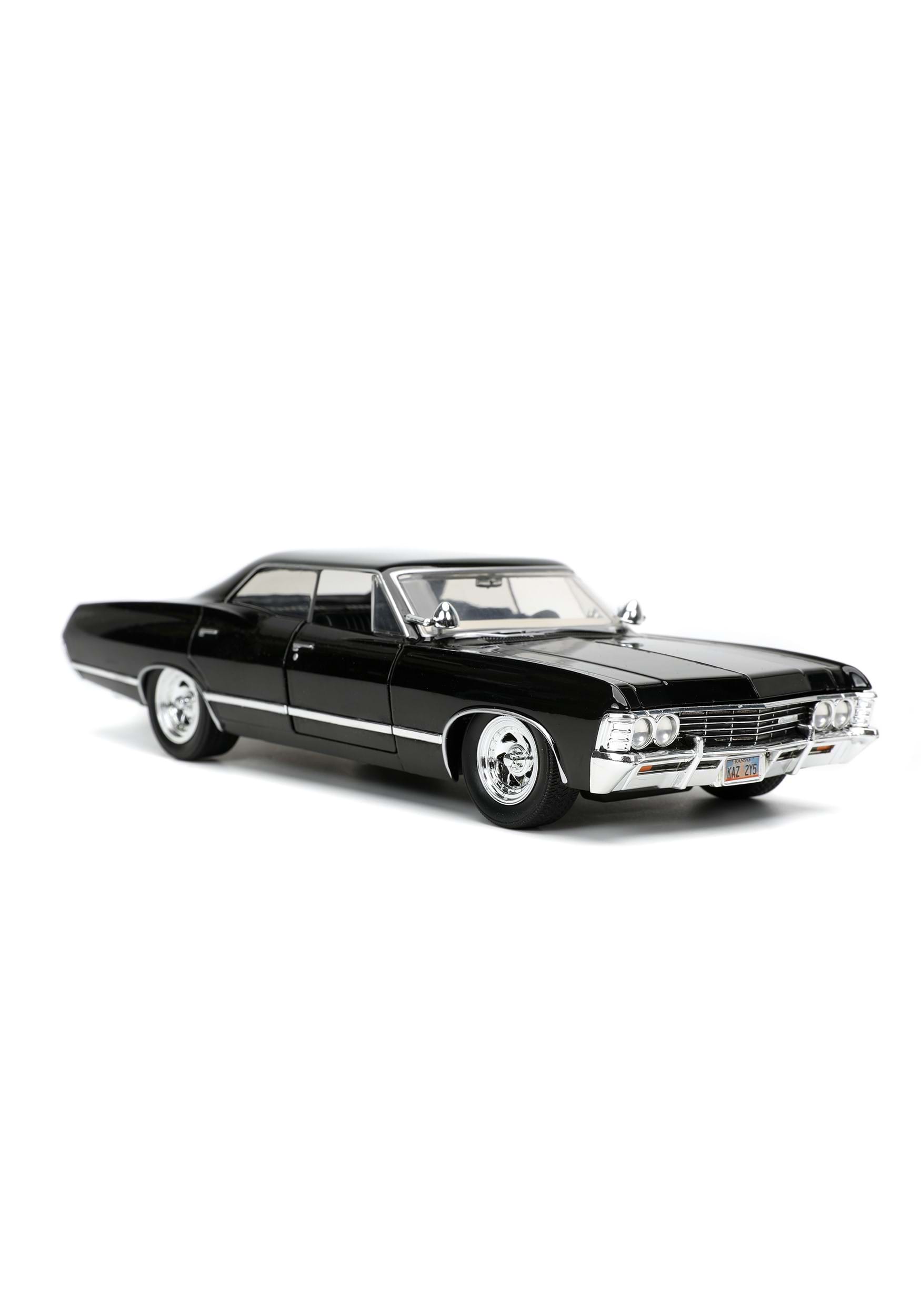 1:24 Hollywood Rides Chevy Impala With Supernatural Dean Winchester Figure
