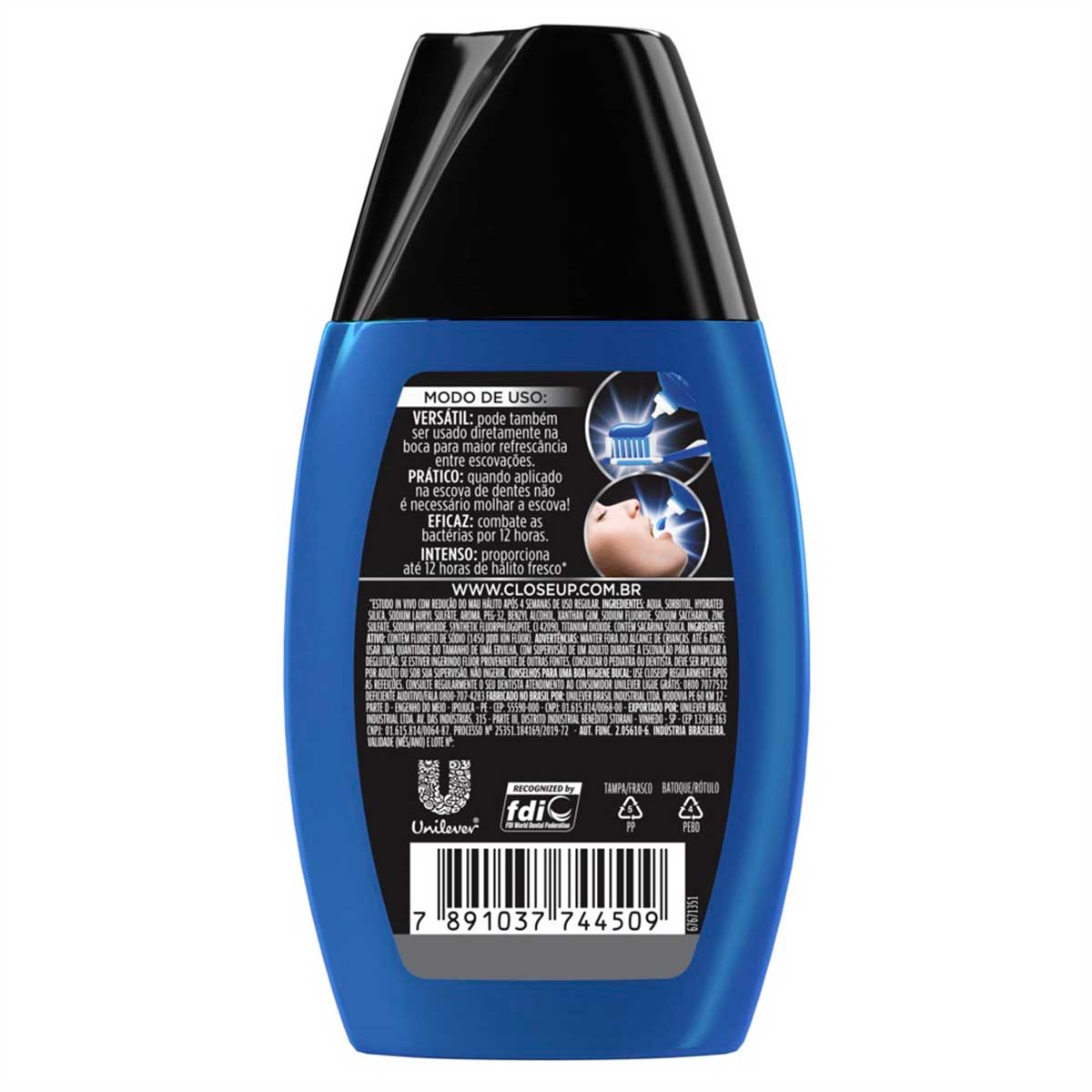 Gel Dental Close Up Liquifresh Ice 100g