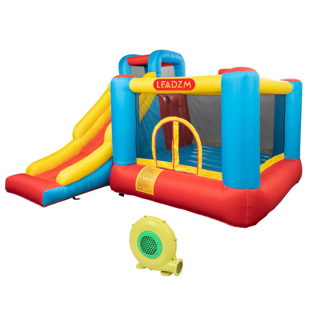 Winado Big Slide Inflatable Bounce House Kids Jump Castle with 450W Blower Full Bag Set