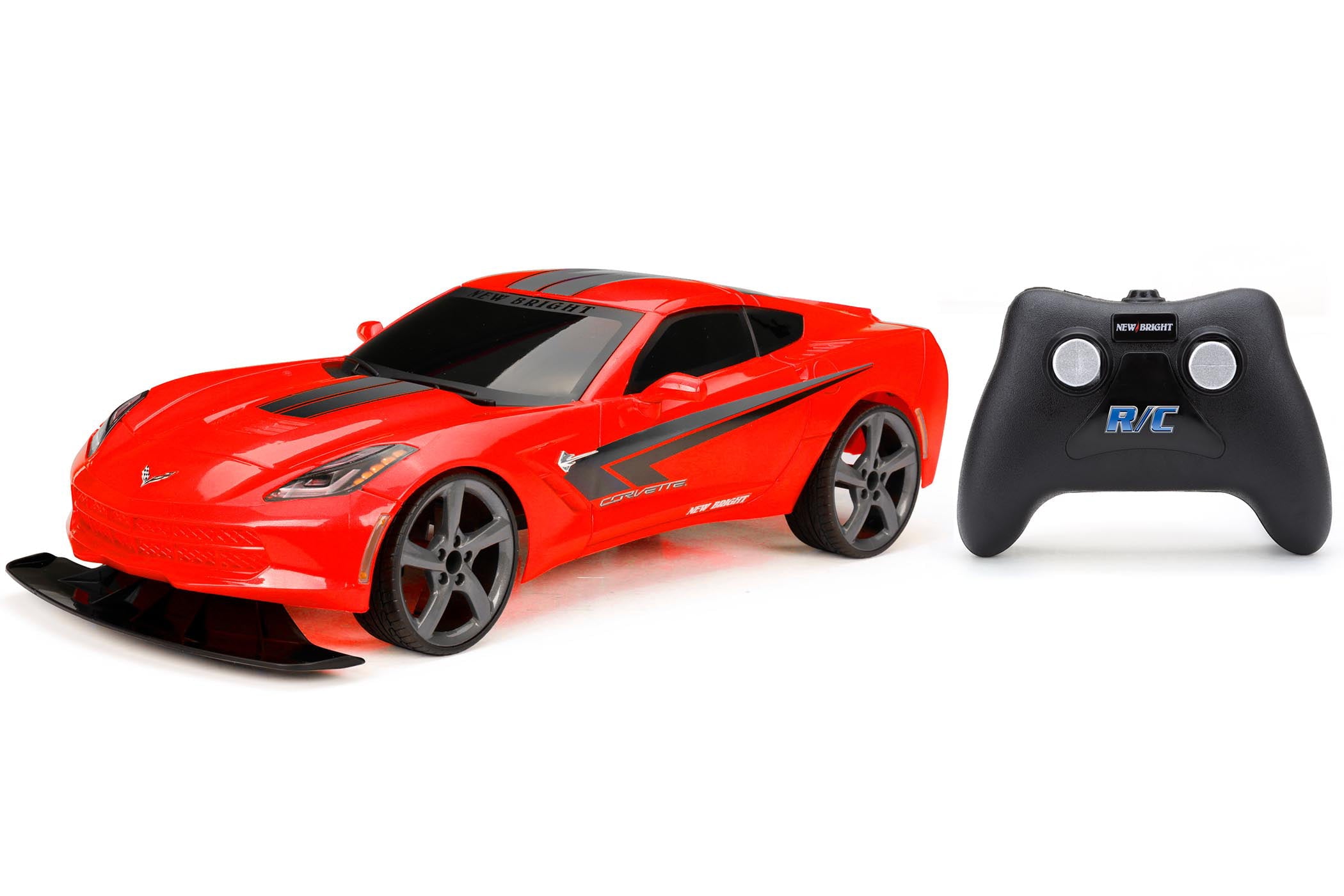 New Bright (1:10) Chevy Corvette Battery Radio Control Sports Car， 61029U-8R