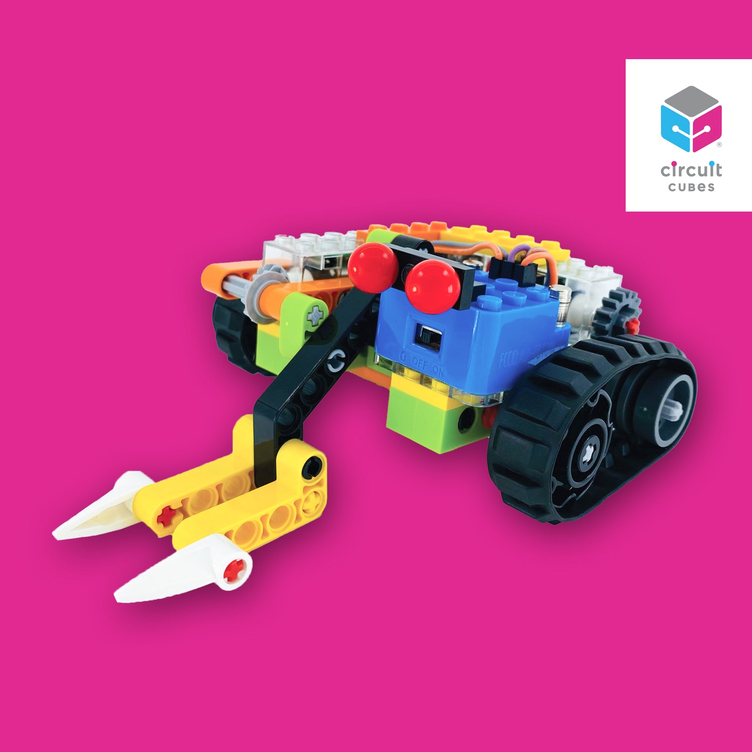 Circuit Cubes Robots Rumble 2-player Remote Control Robotics Kit 8-12