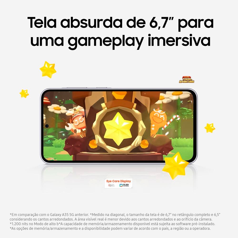 Smartphone Samsung Galaxy A36  Smartphone Samsung com entrega rápida.