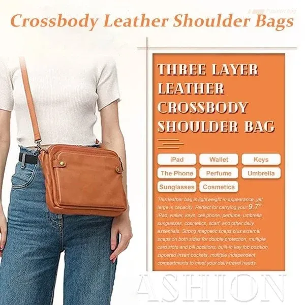 🔥Hot Sale 47% OFF🔥🔥-Crossbody Leather Shoulder Bags and Clutc