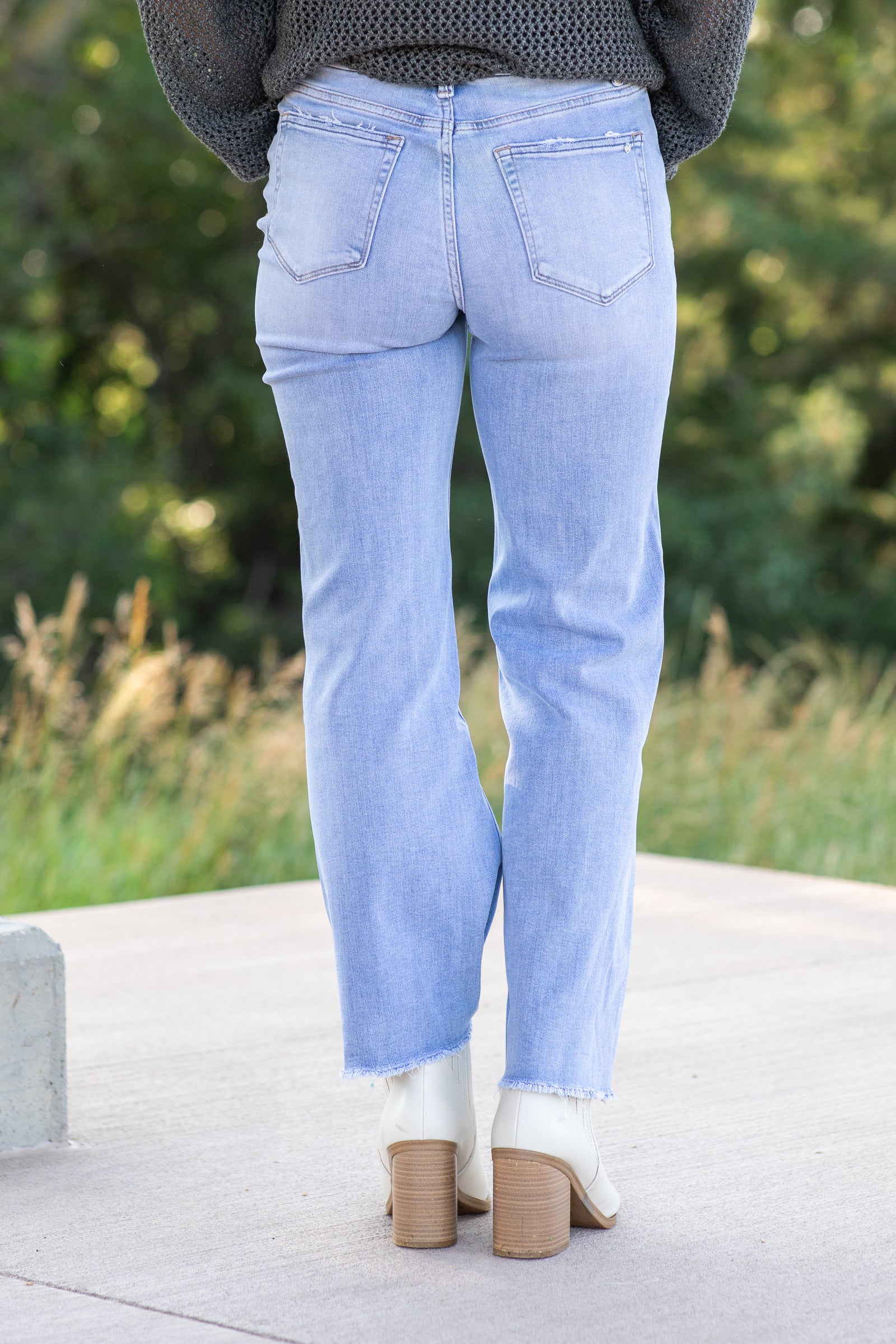 Mica High Rise Wide Leg Jeans